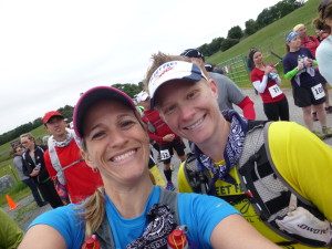 The usual cheesy pre-start selfie!