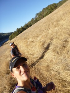 The usual trail selfie!