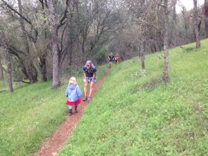 More trail hugs!