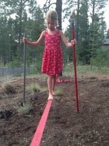 Broom Sticks to help balance