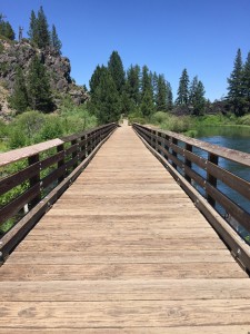 Bridge over the  Deschutes