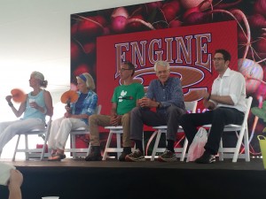 The Q&A panel