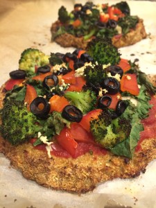 Cauliflower Pizza - YUM!