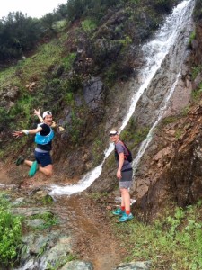 Waterfall fun!