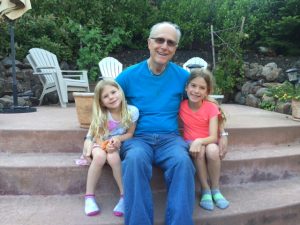 Jersey Dad and his grand daughters!