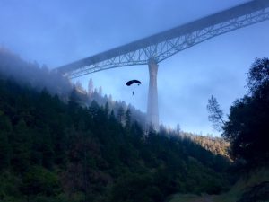 Base Jumping off the bridge!