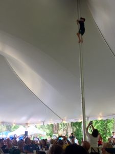 That kid can climb! 